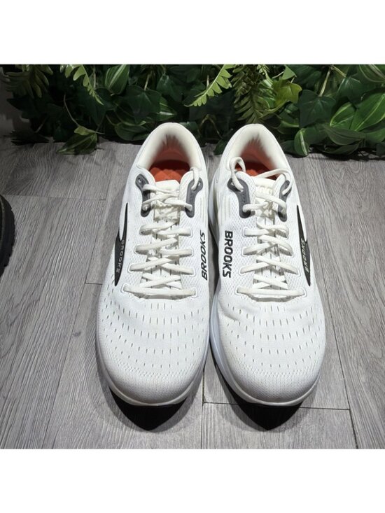 Brooks Men Ghost Max 3 White  Running Shoes Sneakers Size 14 2E Wide main image 7